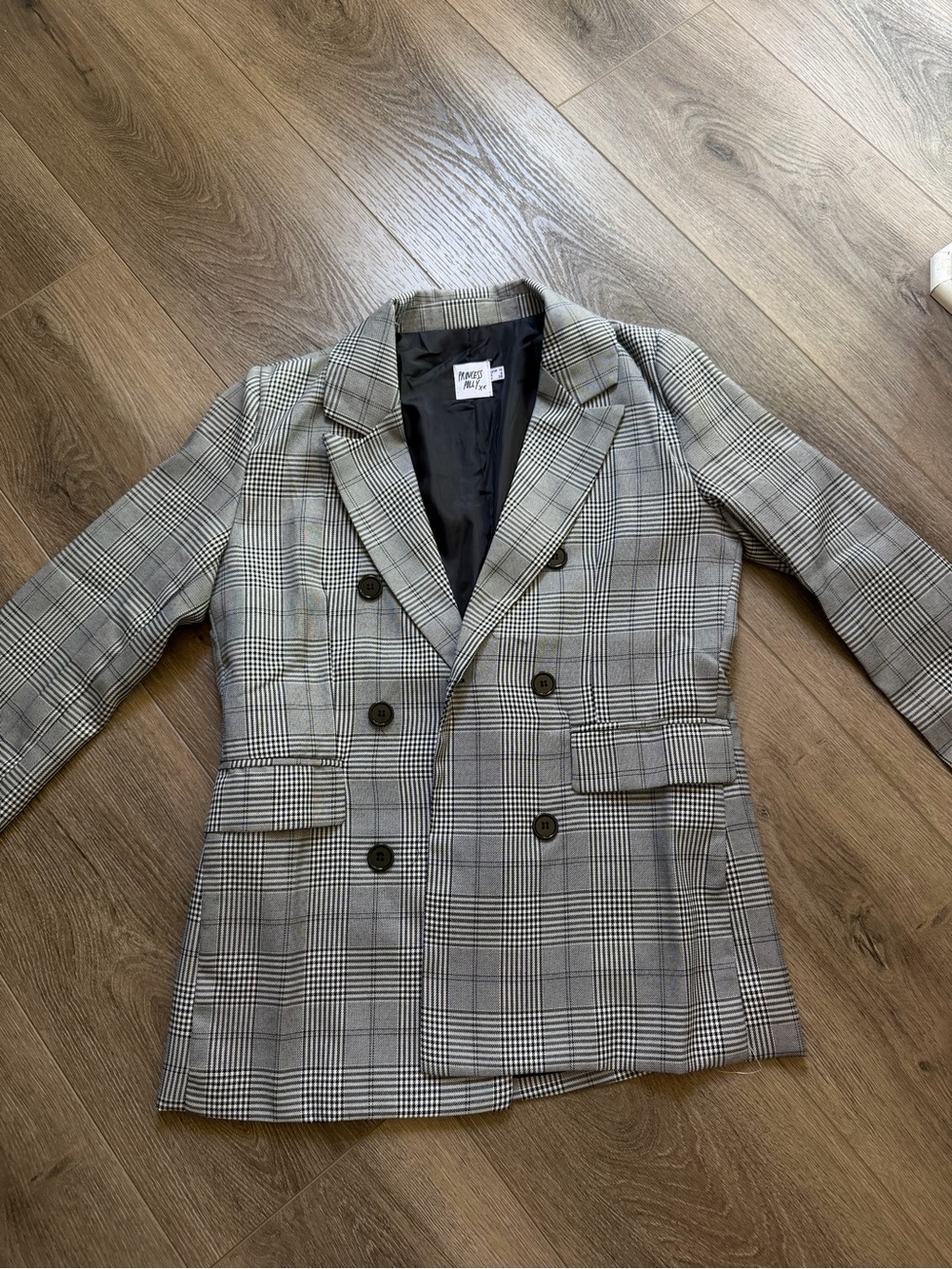 Princess Polly Plaid Blazer